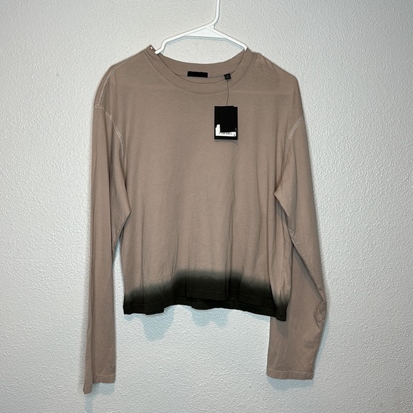 ATM Long Sleeve Quartz Flint Dip Dye Shirt Size L NWT - Picture 6 of 8